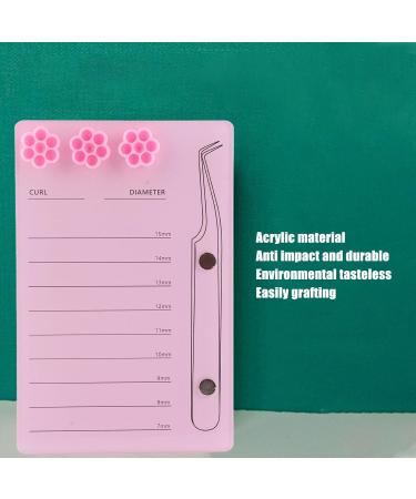 Buy Eyelash Extension Tray - 3 in 1 Holder with Clear Scale Magnetic Tweezer Storage & Organizer for Perfect Lash Application - International Shipping Available - Buy Online on GoSupps.com
