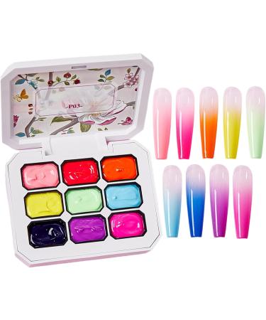  Opilroyn Nail gel palette with creative accessories for girls - Buy Online on GoSupps.com