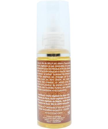 Balla - S rum Acc l rateur de pousse des cheveux aux huiles v g tales bio et naturel 60ml - Buy Online on GoSupps.com