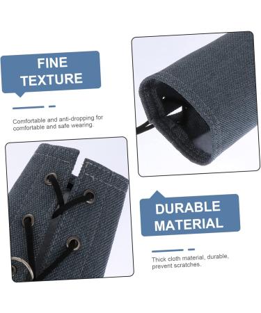 Parliky 1pc Parrot Armguard Pet Anti- Grab Arm Bird Anti Shawl Cloth Art Arm Band Poo Protective Belt medium Navy - Buy Online on GoSupps.com