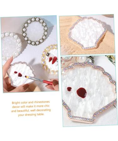  BIUDECO Resin Nail Art Palette Display Stand Mixing Tray for Nail Polish - Buy Online on GoSupps.com