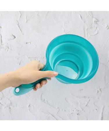 AUEAR Collapsible Spoon Folding Water Ladle - Blue | Ideal for Bath, Shower, and Washing - Buy Online on GoSupps.com