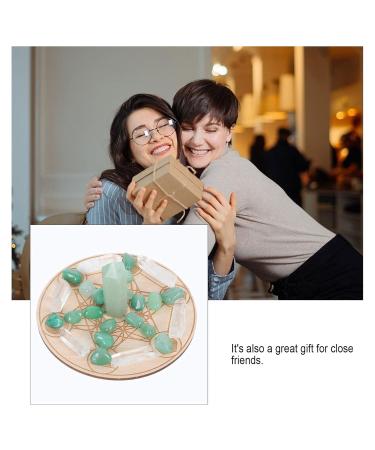 Yoga Healing Stones Set - Chakra Crystal Therapy Kit for Meditation & Energy Balancing | Semi-Precious Crystals for Holistic Healing - Buy Online on GoSupps.com