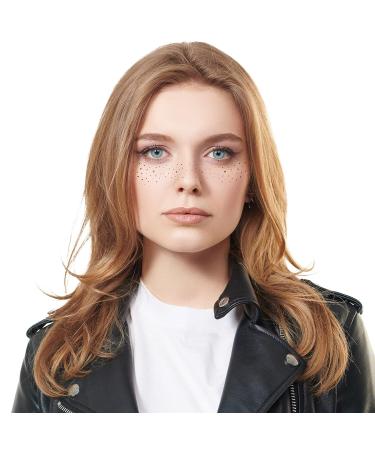 20-Piece Waterproof Temporary Freckle Tattoo Stickers - Natural Looking Henna Freckles for Men, Women, and Girls - Party Makeup Accessories - 5 Styles - Buy Online on GoSupps.com