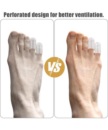 16pcs Breathable Silicone Toe Protectors - Soft Toe Guards for Men and Women - Buy Online on GoSupps.com