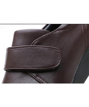 Yytcsjz Men's Diabetic Orthopedic Slippers Memory Foam Hook and Loop Extra Wide Closed Toe Soft Shoes 12 Black - Buy Online on GoSupps.com