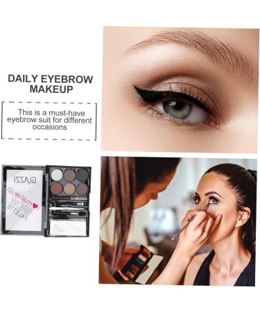 TOVINANNA 3 Sets Eyebrow Powder Set Cosmetic Supply Lit e Ow f Kit Abs Miss Eyebrow Pencil Eyebrow Stickers - Buy Online on GoSupps.com
