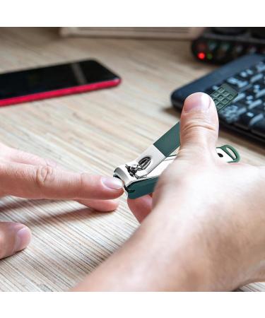 Nail Cutter Set Fingernail Cutting Set Stainless Steel Manicure Set Nail Care Tools Grooming Kits with Storage Box Pedicure Tools for Men and Women - Buy Online on GoSupps.com