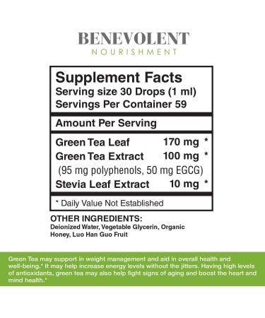 Max Potency Green Tea Fat Burner with EGCG Extract Liquid - Weight Loss Support & Energy Boost - Antioxidants & Caffeine - Non-GMO & Gluten Free - Buy Online on GoSupps.com