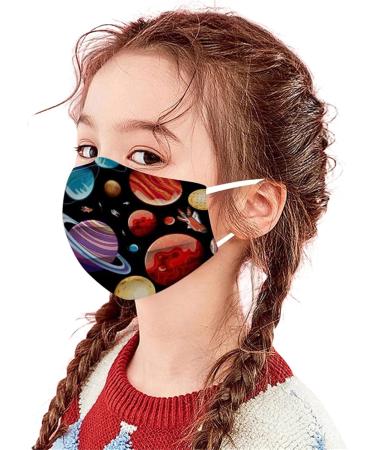 50Pcs Children's Face_Mask Disposable Industrial Auti-dust Mouth Cover With Earhook Kids Breathable & Comfortable Protection A-50pcs Kids - Buy Online on GoSupps.com