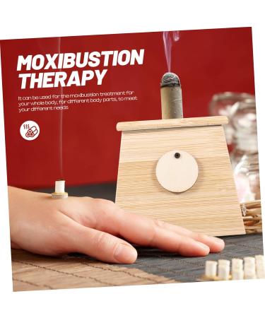 Beavorty 4-Piece Moxibustion Box Set - Wooden Moxa Furnace Holder & Metal Burner for Effective Body Moxibustion - Worldwide Shipping - Buy Online on GoSupps.com