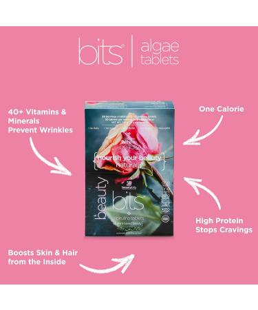 ENERGYbits BEAUTYbits Spirulina Algae Tablets - High Protein Superfood for Skin, Hair, and Nails - Non-GMO, 900 Tablets - Buy Online on GoSupps.com