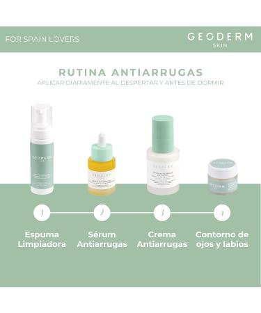 Geoderm Cosmetics SL Skin Antiwrinkle cream treats and prevents wrinkle formation pichia ferment and hyaluronic acid for all skin types organic day and night 50 ml - Buy Online on GoSupps.com