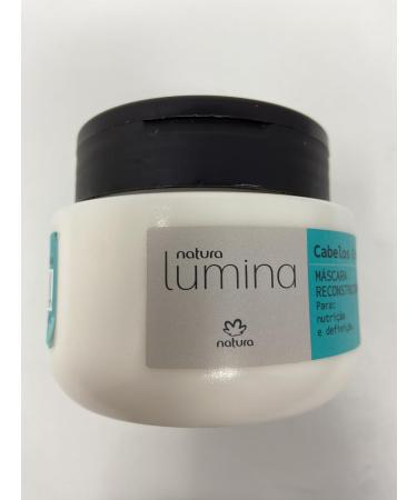 Natura Linha Lumina Reconstruction Mask for Curly Hair - 250ml | Shop Internationally - Buy Online on GoSupps.com