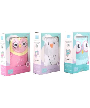 Colic Calm Baby Belly Band- Gas & Colic Relief for Babies | Heating & Cooling | Fussy Infant Belt - Blue Owl Design - Buy Online on GoSupps.com