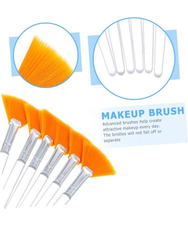 Baluue 12 Pcs Beauty Mask Brush Makeup Brushes Mask Applicator Brushes for Facials Fan Artificial Fiber 15x4cmx2pcs Yellowx2pcs - Buy Online on GoSupps.com
