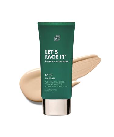 Shakeup - Mens Tinted Moisturiser SPF25 24hr Moisturisation Matte Finish Easy Application Vegan Makeup Shade Light 50ml - Buy Online on GoSupps.com