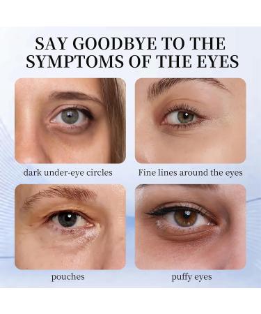 14 Patch en Gel Masque pour les Yeux Masque yeux Froid Patch Yeux Reutilisable Anti Cernes Ensemble de Cache- il de Voyage Bleu - Buy Online on GoSupps.com