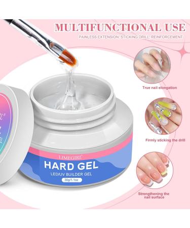 Leveling Gel Nail Builder Repair Gel For Nails Leveling Nail Thickening Solution For Nail Professionals Hobbyists Beginners UV Gel Nails - Buy Online on GoSupps.com