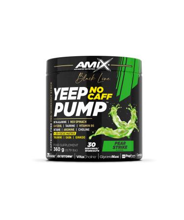 Amix Black Line YEEP PUMP No CAFF 360 g voortraining Pear Strike smaak