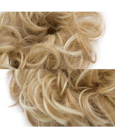 Tess Hair Part Dutt - Blonde Mix Hair Tie for Wavy Updos | Small Hairstyles | Shop Internationally - Buy Online on GoSupps.com