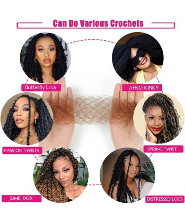 Springy Afro Twist Hair 28 Inch Cuban Twist Hair 3 Packs Marley Twist Braiding Hair Pre-separated Spring Twist Hair Wrapping Hair for Soft Locs Cuban Twist Crochet Hair for Women (28Inch-3Pcs-30#) - Buy Online on GoSupps.com