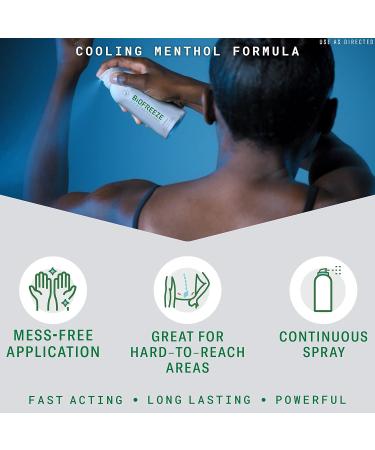 Biofreeze Professional Menthol Pain Relieving Spray 4 FL OZ Colorless Aerosol Spray For Pain Relief Associated With Sore Muscles Arthritis Simple Backaches And Joint Pain (Packaging May Vary) - Buy Online on GoSupps.com
