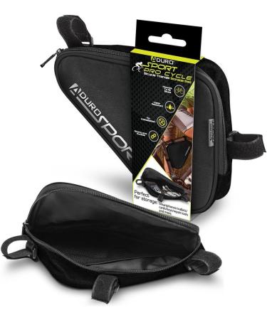 Aduro Sport Black Triangle Bike Storage Bag - Cycling Saddle Frame Pouch - Buy Online on GoSupps.com