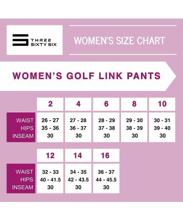 Three Sixty Six Women's Quick Dry Golf Pants 30 Inseam - Lightweight 4-Way Stretch, Moisture Wicking, Anti-Odor, UPF 50+ - Silver Grey - Buy Online on GoSupps.com
