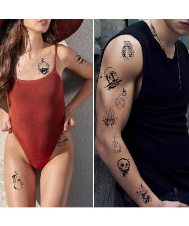 35pcs Unique Art Temporary Tattoo Set | Skin-Safe American Brand | Detachable, Waterproof & Durable | Roarhowl - Buy Online on GoSupps.com
