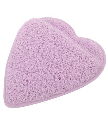 Mikinona Face Wash Facial Purple Sponge Natural
