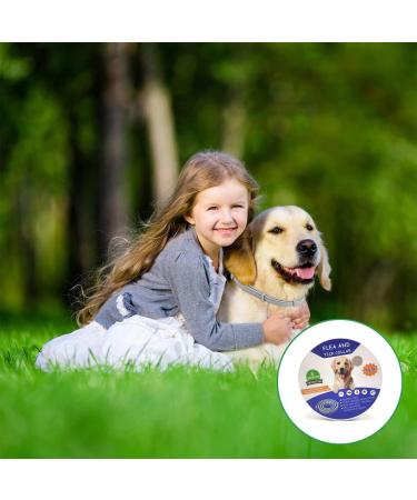 Teck Neck for Dogs | Adjustable Flea Collar | 8 Months Tick Protection | Natural & Waterproof | 64cm (Ash) - Buy Online on GoSupps.com