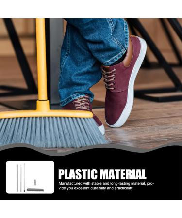 Alipis Scrub Brush Tile Grout Heavy-duty Floor Brush Kitchen Brush Tile Corner To Rotate Wipe The Water White 126.00X23.00X4.00CM - Buy Online on GoSupps.com