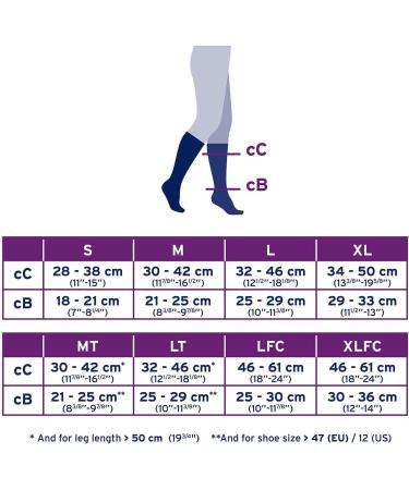 JOBST forMen Casual Compression Stockings 15-20mmHg - Knee High Closed Toe Black X-Large Full Calf | International Shipping Available - Buy Online on GoSupps.com