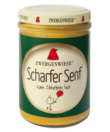 Mustard HOT BIO 160 ml - ZWERGENWIESE