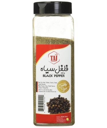 TAJ Foods Black Pepper 500g 500 g