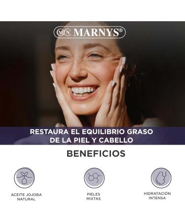 Marny's 100% Natural Repairing Jojoba Oil Hydrating for Hair Face Cuticles Body & Nails - 50 Mililitros Bottle - Buy Online on GoSupps.com