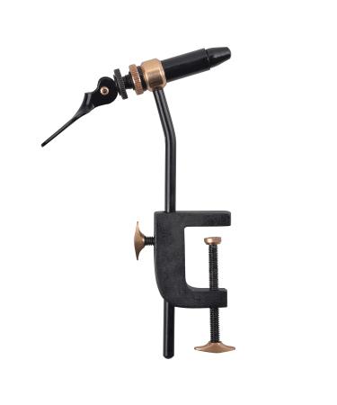 AGOOL Fly Tying Vise - Rotary Fly Tying Vise with Bench Clip Metal Fly Tying Tool Fly Tying Clamp Vise 360 Rotation and Multiple Adjustments for Teasers and Jigs Fly Fishing Hook Tying Tools Type B Fly Tying Vise