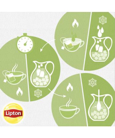 Lipton Orange Passionfruit Jasmine Green Tea Bags - 6 Boxes (20 Tea Bags Each) to Support Heart Health - Buy Online on GoSupps.com