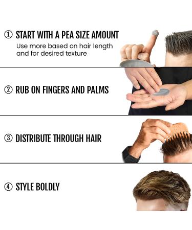 Rascal Nori Clay - Strong Hold Hair Styling Clay Medium Shine Cruelty-Free & Paraben-Free Ideal for All Hair Types 3.4 Oz - Buy Online on GoSupps.com