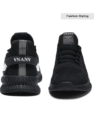 VNANV Men's Slip On Walking Shoes - Lightweight & Breathable Athletic Sneakers in White - Buy Online on GoSupps.com