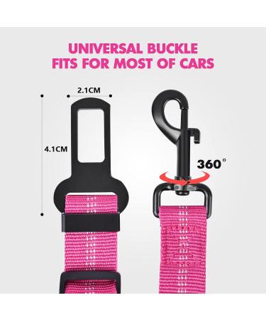 Umi Dog Seat Belt for Car - Adjustable Elastic Bungee Dog Car Harness - Buy Online on GoSupps.com