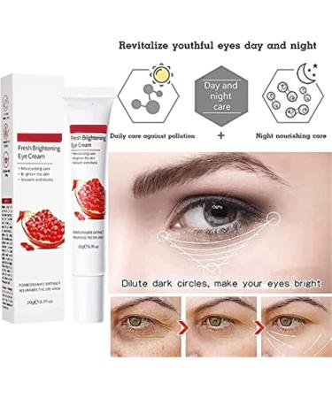 DUBUSH Red Pomegranate Eye Cream Red Pomegranate Firming Eye Cream AntiAging Eye Cream Vitamin C Eye Cream Remove Fine Lines Dark Circles 3 Pieces - Buy Online on GoSupps.com