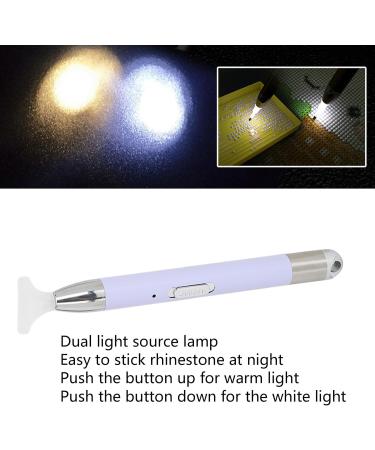 Verdant Touch Rhinestone Painting Pen Kit Rechargeable Rhinestone Painting Pen with 6 Pen Tips for Nail Art Taro Purple - Buy Online on GoSupps.com