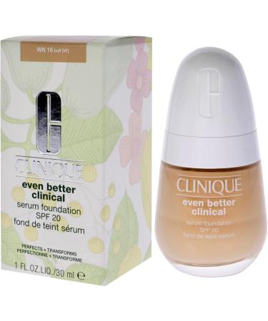 Clinique Even Better Clinical Serum Foundation SPF 20 - WN 16 Buff for Women 1 oz Foundation - Buy Online on GoSupps.com