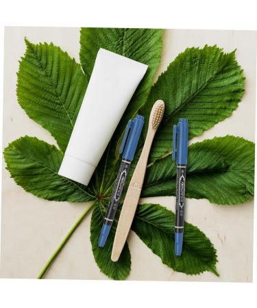 FOMIYES 6pcs Eyebrow Marker Pen Piercing Tools Microblading Marker Pen Beauty Marker Multifunction Brush 13.9x1.8cm Blue - Buy Online on GoSupps.com