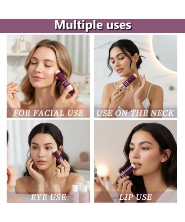 Calcium Multi Balm Stick - Korean Collagen Infused Moisturizer for Youthful Firm Skin - Hydrating Wrinkle Treatment for Face Neck & Eyes - 9g(2pcs) - Buy Online on GoSupps.com