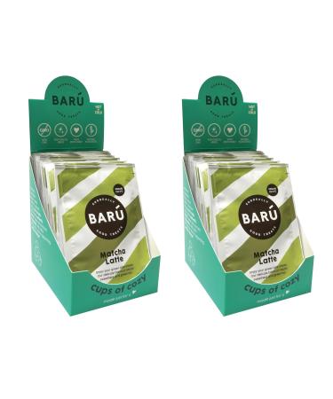 Bar Bar Matcha Latte 24 bags of 20 g Instant preparation with green matcha tea 48 cups Vegan natural without artificial flavors Handmade in Belgium