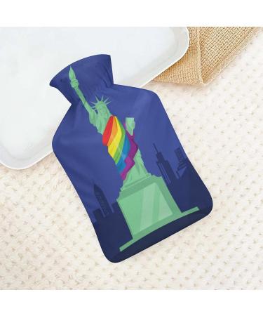 Plush Hot Water Bottle with Cover - Hand Warmer for Adults & Children 26.5x15.3cm - Ideal for Comfort & Warmth - International Shipping Available - Buy Online on GoSupps.com