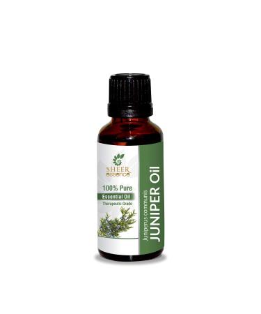 Juniper Oil -(Juniperus Communis)- Essential Oil 100% Pure Natural Undiluted Uncut Therapeutic Grade Oil 3.38 FL.OZ JUNIPER OIL 100ML (3.38 FL.OZ)